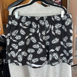 The Rolling Stones 2025 Musidor B.V. Bravado Int Group Black 3X Shorts